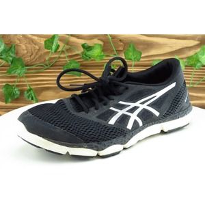Asics 33-OFA 2 Women Size 8.5 M Shoes Black Running Mesh T672n‎